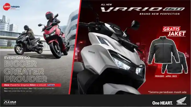 Promo Jaket Honda Vario 160 Dan Honda Genio