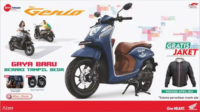 Promo Jaket Honda Vario 160 Dan Honda Genio