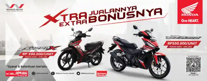 Promo motor bebek honda