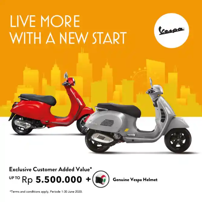 Promo Piaggio Vespa 2020