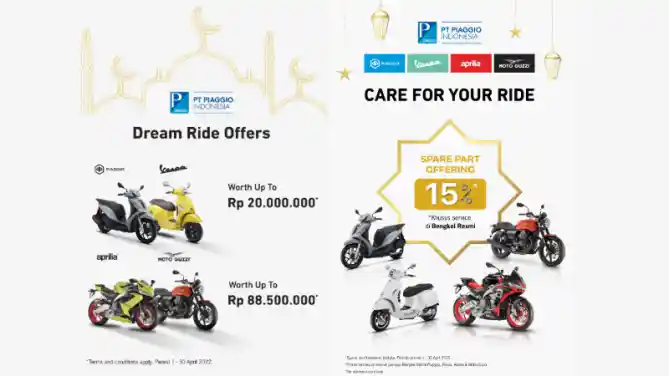 Promo ramadan Piaggio Indonesia