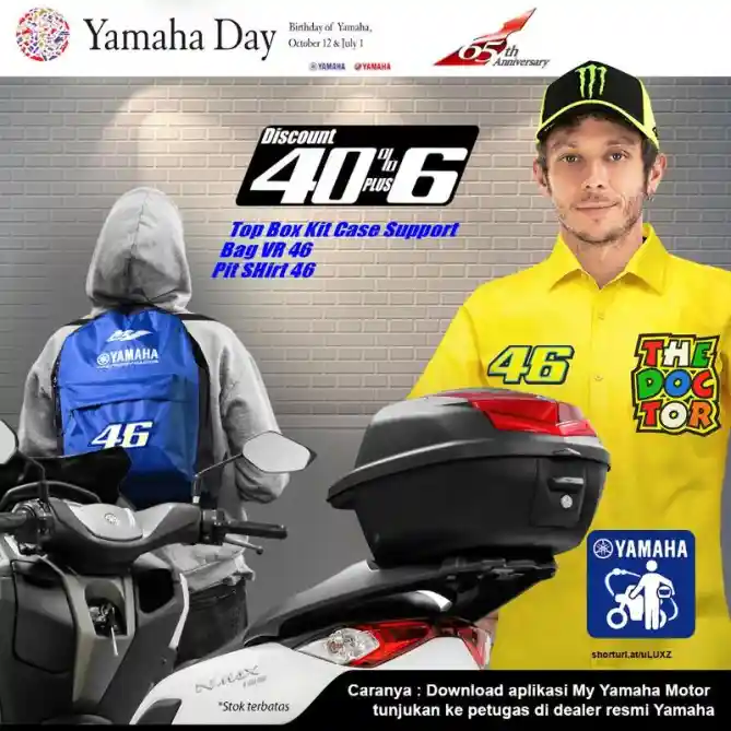 Promo ulang tahun Yamaha