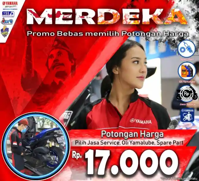 Promo Yamaha Merdeka