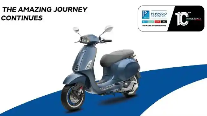 PT Piaggio Indonesia 10th Anniversary Vespa Sprint 150 i-get Limited Edition