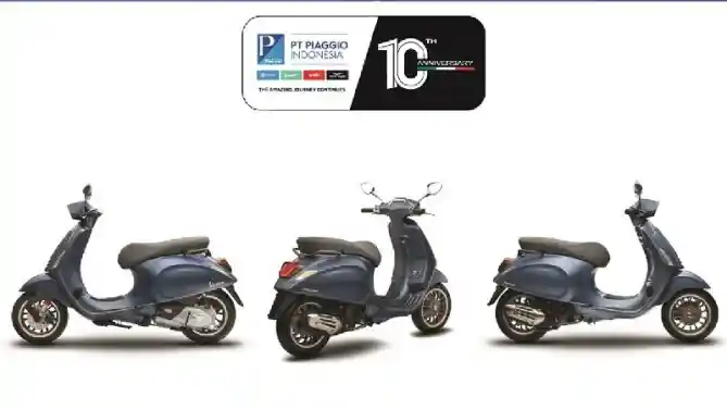 PT Piaggio Indonesia 10th Anniversary Vespa Sprint 150 i-get Limited Edition