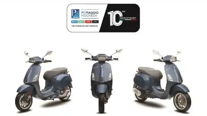 PT Piaggio Indonesia 10th Anniversary Vespa Sprint 150 i-get Limited Edition