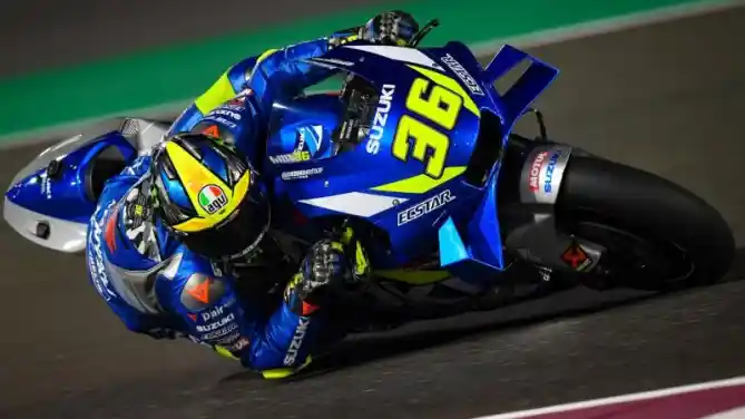 Qatar 2020: Marc Marquez, Joan Mir, Alex Rins, Valentino Rossi