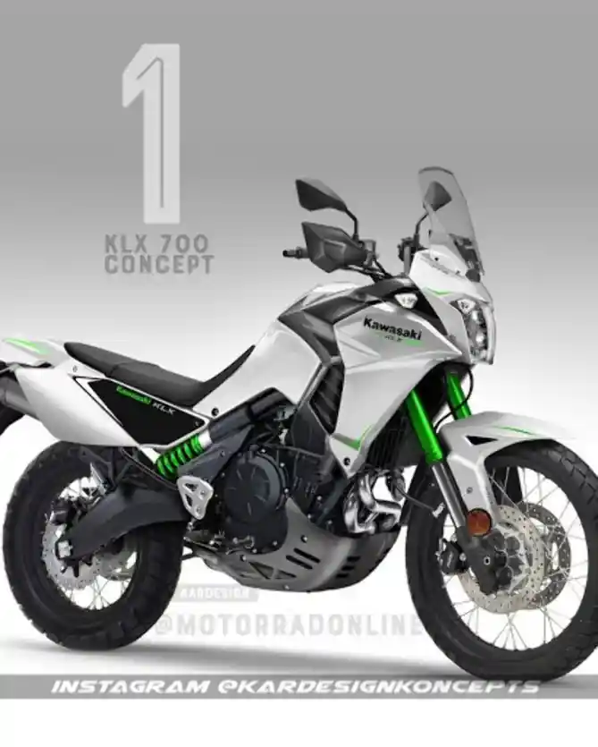 Render Kawasaki KLX700