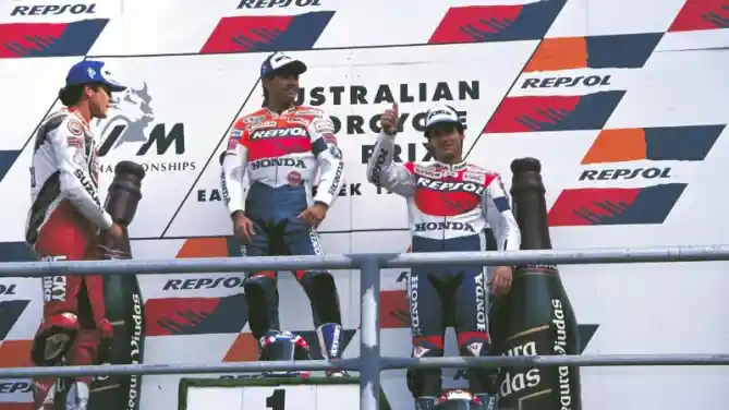 Repsol Honda (Mick Doohan, Dani Pedrosa, Marc Marquez)