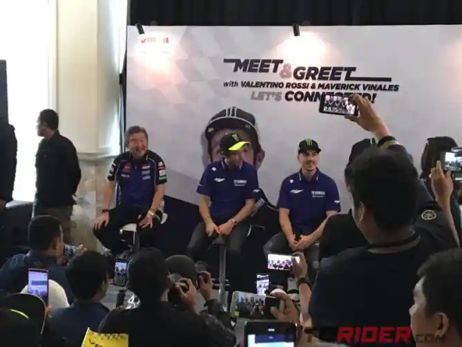 Rossi dan Vinales ke Indonesia