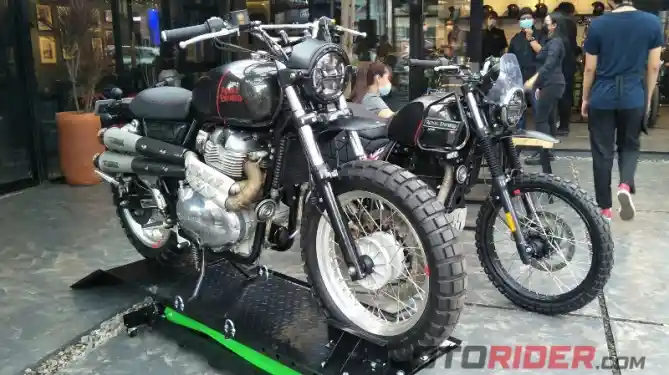 Royal Enfield dan Smoked Garage, Interceptor 650 serta Himalayan