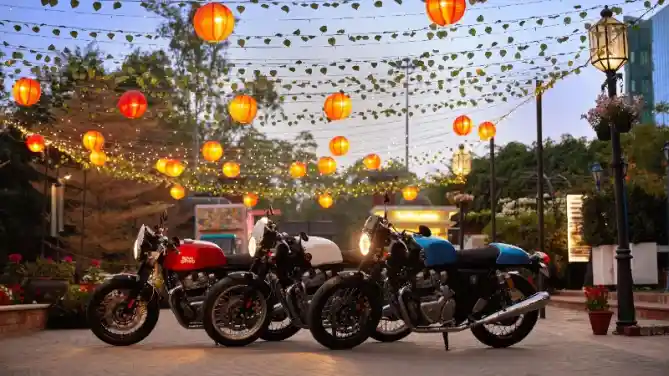 Royal Enfield Interceptor dan Continental GT