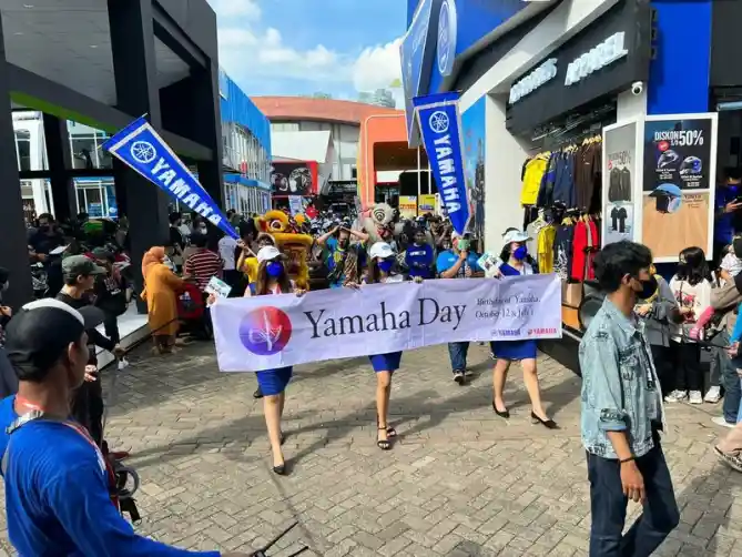 Booth Yamaha Jakarta Fair 2022