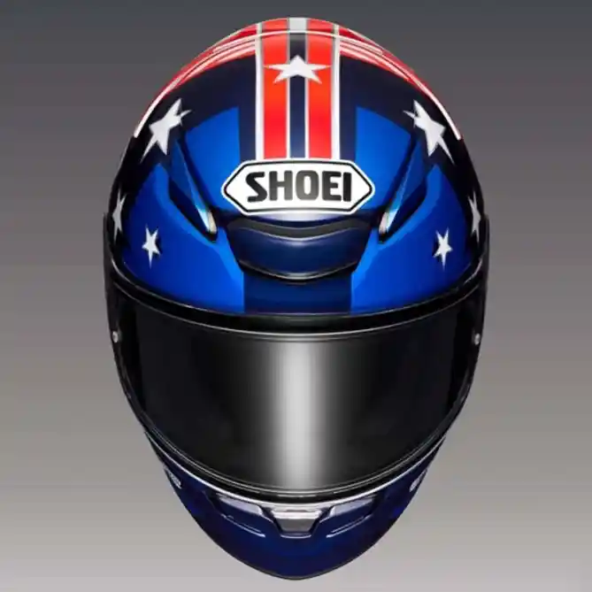 Shoei Luncurkan Helm Terbaru Z8 Edisi Marc Marquez American Spirit