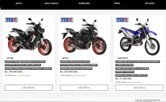 Situs Yamaha Indonesia