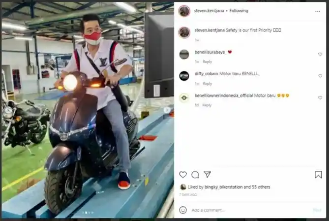 Skuter Baru Benelli Motor Indonesia