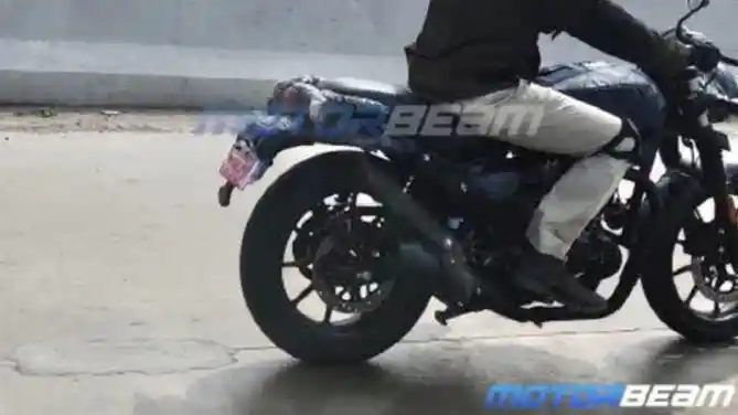 Spy Shot motor baru Royal Enfield