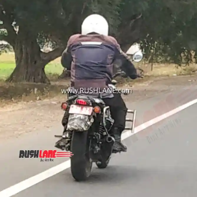 Spy Shot motor Royal enfield