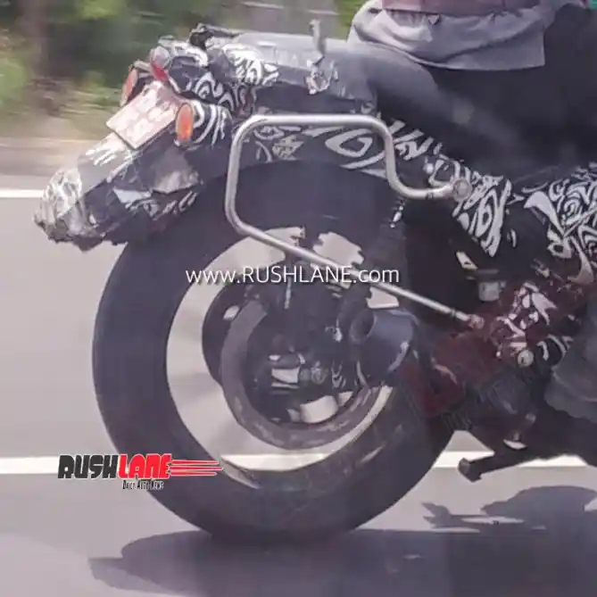 Spy Shot motor Royal enfield