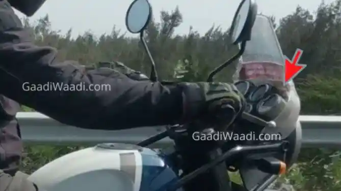 Spy Shot Royal Enfield Himalayan