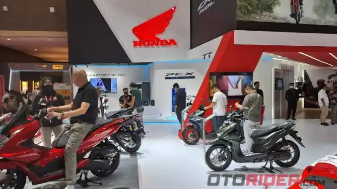 Suasana Booth Honda di IIMS 2023