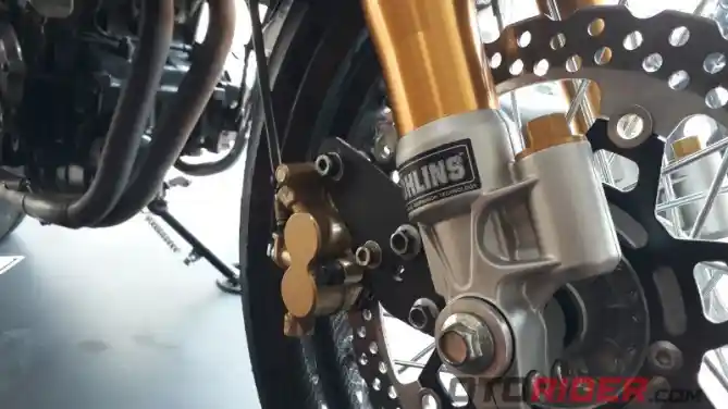 Suspensi depan Ohlins