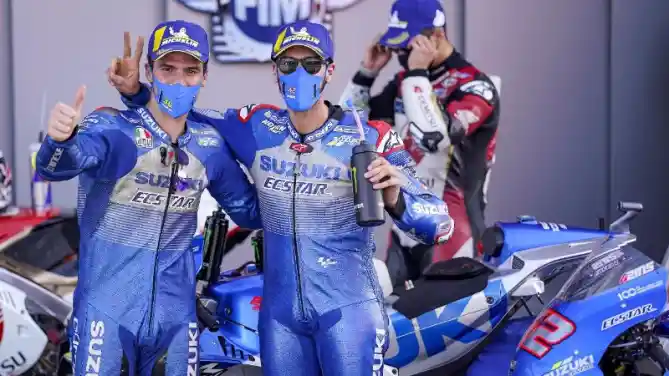 Suzuki Ecstar/ Joan Mir dan Alex Rins