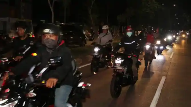 Suzuki Gelar Riding Malam Hari