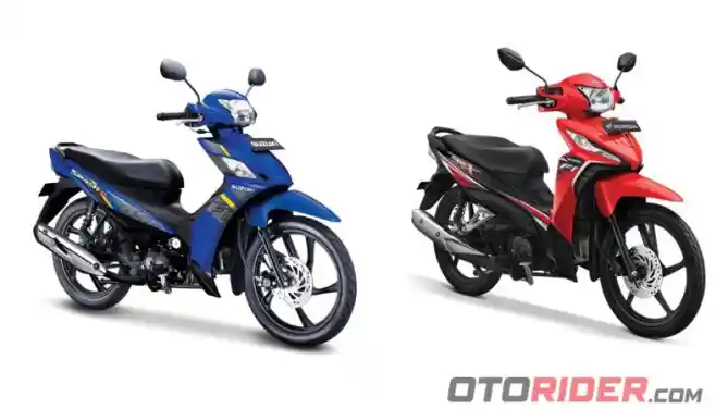 Suzuki New Smash FI vs Honda Revo X