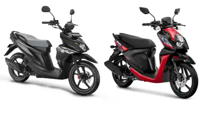 Suzuki Nex Crossover dan Yamaha X-Ride