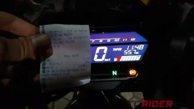 Tes Konsumsi BBM All New Honda CBR150R