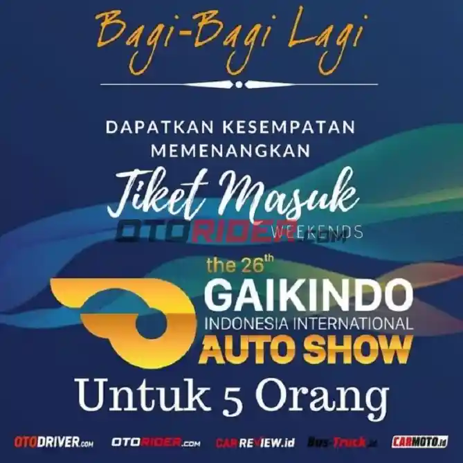 Tiket gratis GIIAS