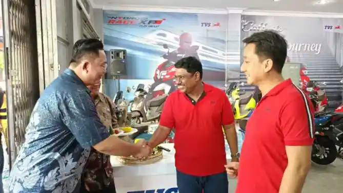 TVS Buka Dealer Baru di Medan