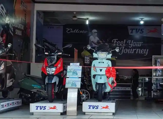 TVS Resmikan Dealer Baru di Cirebon