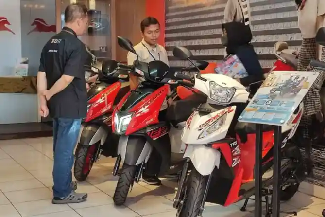 TVS Resmikan Diler Baru di Cibinong