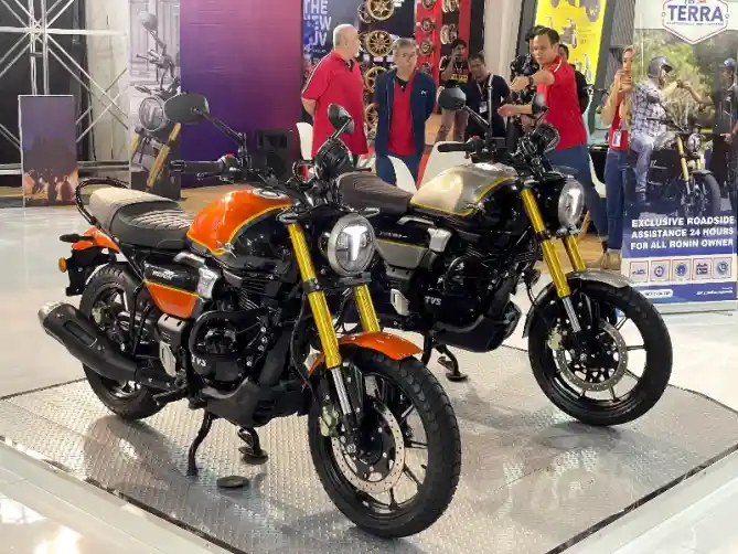 TVS Ronin Resmi Meluncur di PRJ 2023