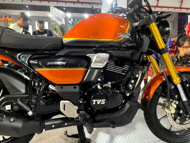 TVS Ronin Resmi Meluncur di PRJ 2023