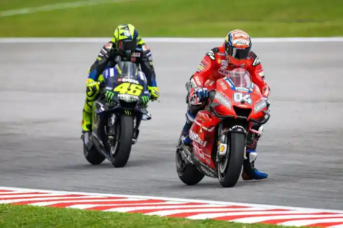 Valentino Rossi & Andrea Dovizioso MotoGP Malaysia 2019