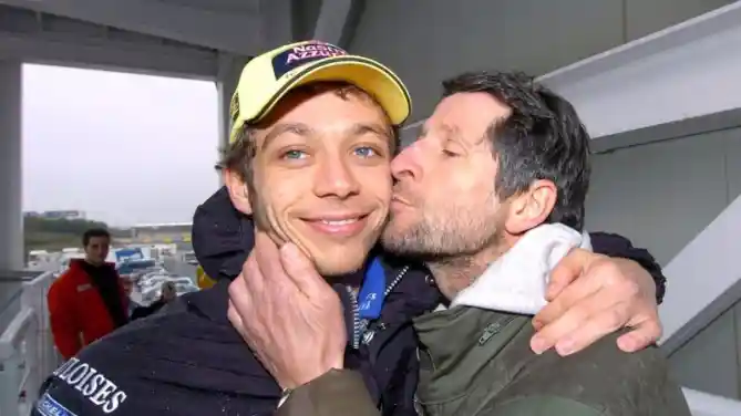 Valentino Rossi dan Graziano Rossi