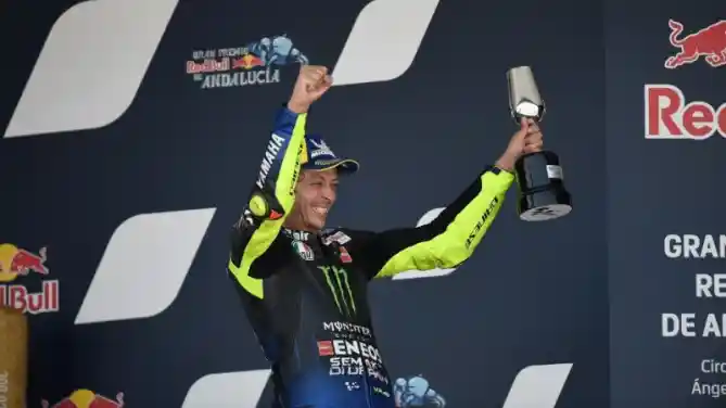 Valentino Rossi, Maverick Vinales, Fabio Quartararo