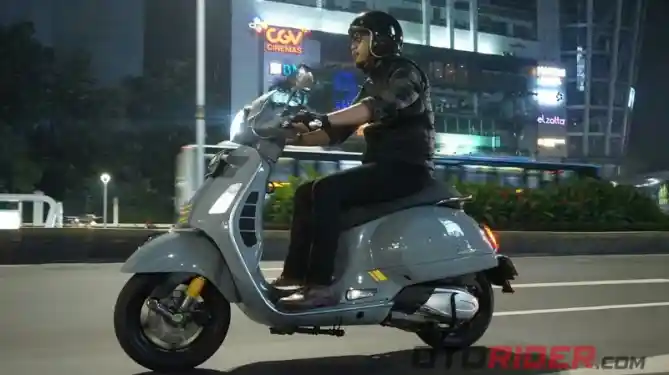 Vespa GTS Super Tech 300 Data Akselerasi