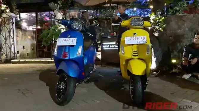 Vespa Primavera dan sprint 2019