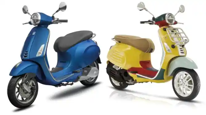 Vespa Primavera Sean Wotherspoon dan Vespa Primavera S 150 i-get ABS