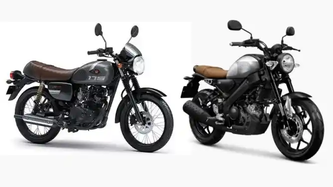 XSR 155 vs W175 Cafe