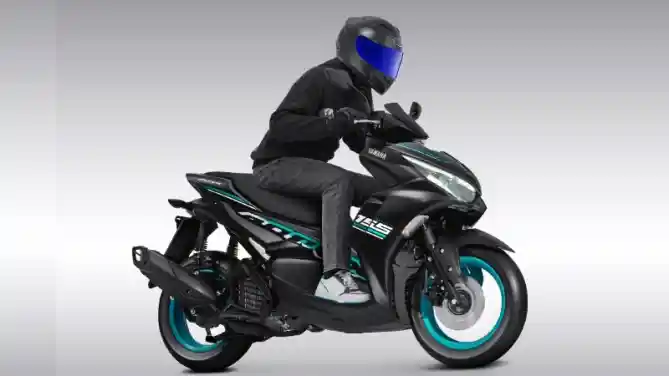 Warna Baru Yamaha All New Aerox 155 Connected