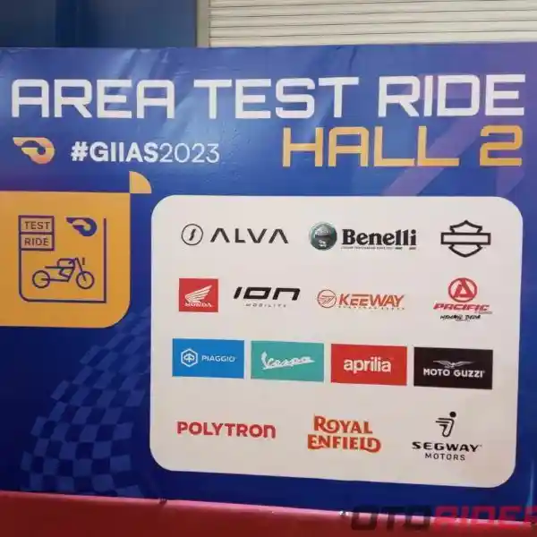 test ride giias 2023 sign