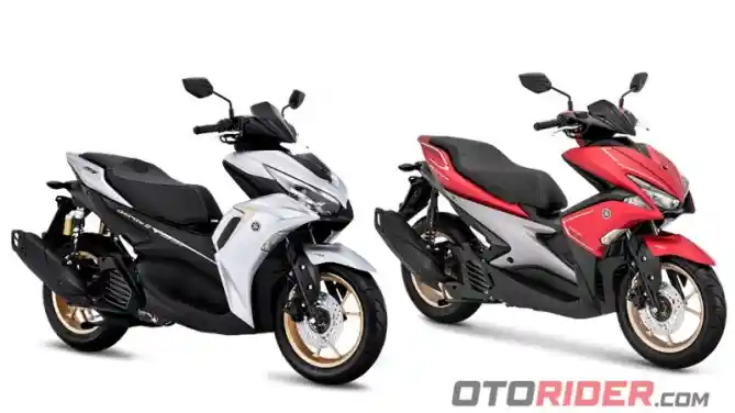 Yamaha All New Aerox 155 Connected dan Aerox 155 Generasi Sebelumnya