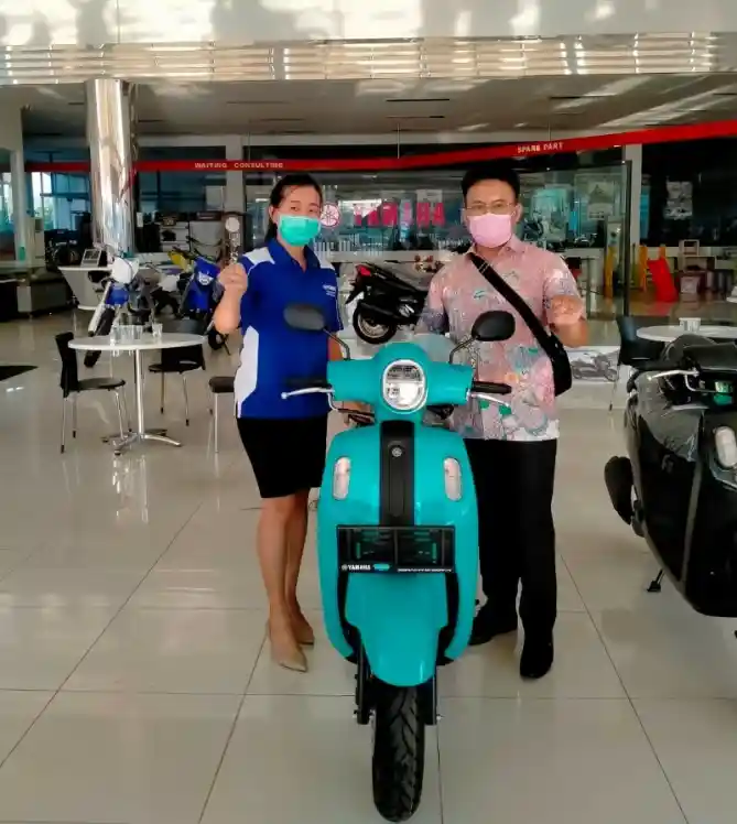 Yamaha Fazzio di Palembang