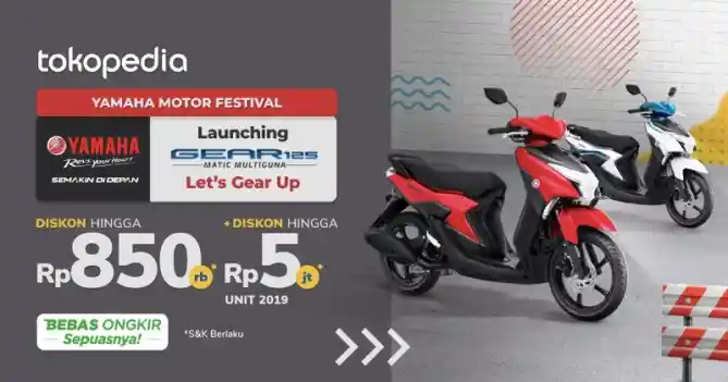 Yamaha Festival Tokopedia