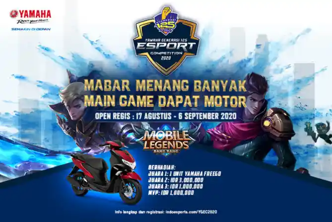 Yamaha Generasi 125 E-Sport Competition